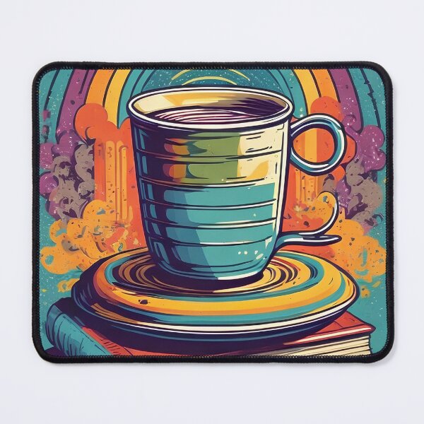 Item preview, Rainbow books and coffee designed and sold by Rislam.