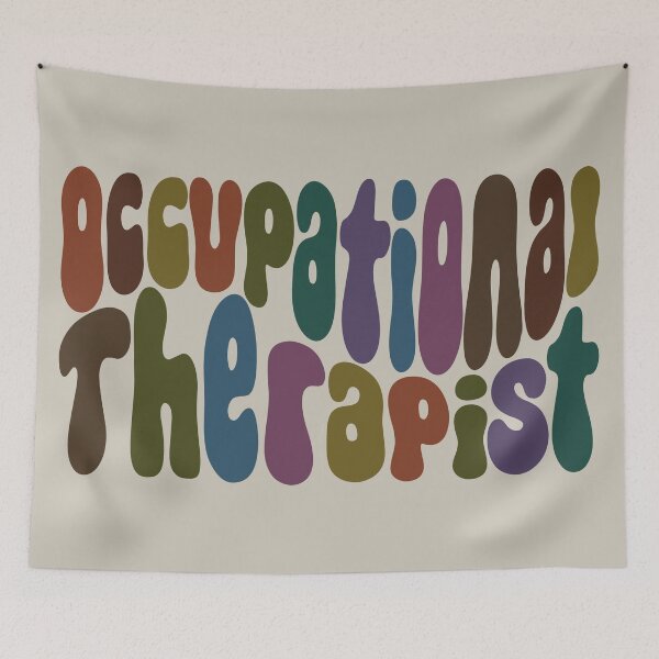 Item preview, Occupational Therapist in Muted Tones designed and sold by spedhelper.