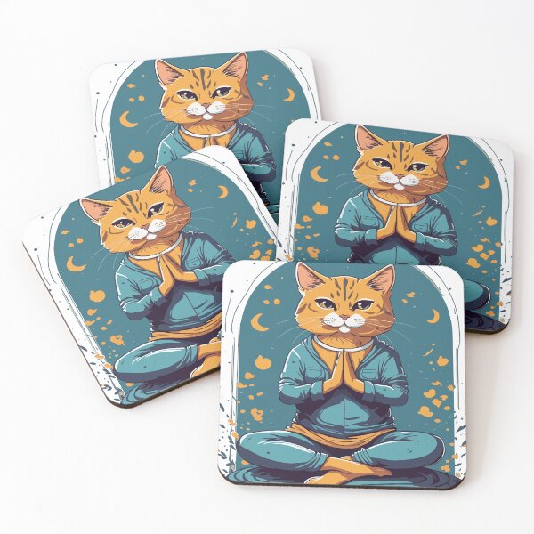 Item preview, Cat Yoga Pose designed and sold by lulucasgs.