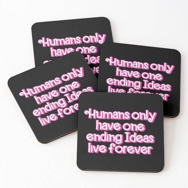 Item preview, Humans Only Have One Ending Ideas Live Forever designed and sold by CreationsbyAny.
