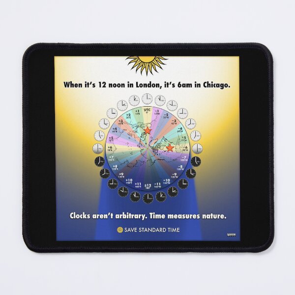 Item preview, Time Zone Tutorial designed and sold by Save Standard Time.