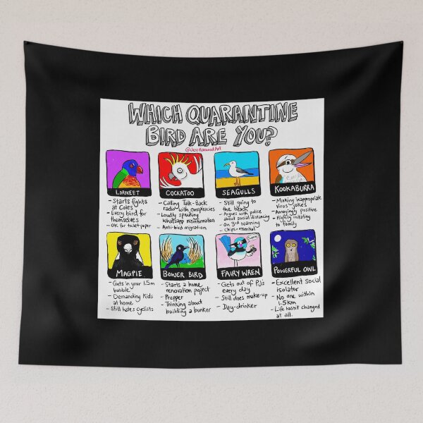 Item preview, Which Quarantine Bird Are You  	 	 designed and sold by jkdrfkom14.