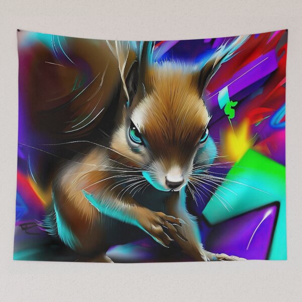 Artikelvorschau, Wütendes Eichhörnchen entworfen und verkauft von Pirish-Designs.