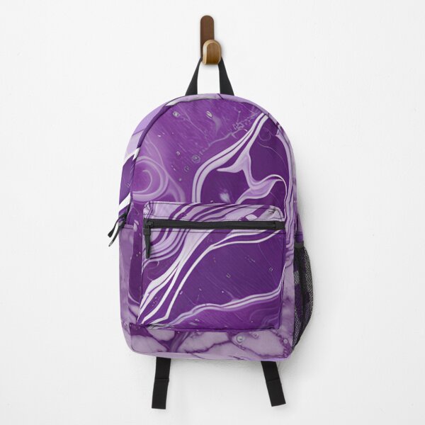Item preview, Purple & White Marble Symphony #7 designed and sold by BirdsnStuff.