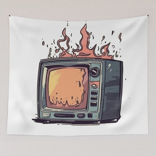 Item preview, The Inferno Broadcast designed and sold by unthinkabletees.