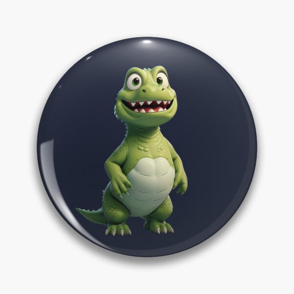 Aperçu de l'œuvre Dinosaure T Rex animé de style 3D - pour les enfants créée et vendue par ChickNickStudio.