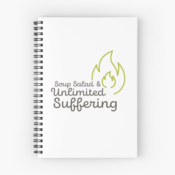 Item preview, Soup Salad & Unlimited Suffering designed and sold by PossumFingers69.