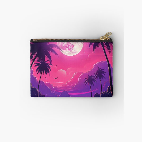 Item preview, Stellar Shores: A Synthwave Oasis at Sunset designed and sold by Mullet Monkey.