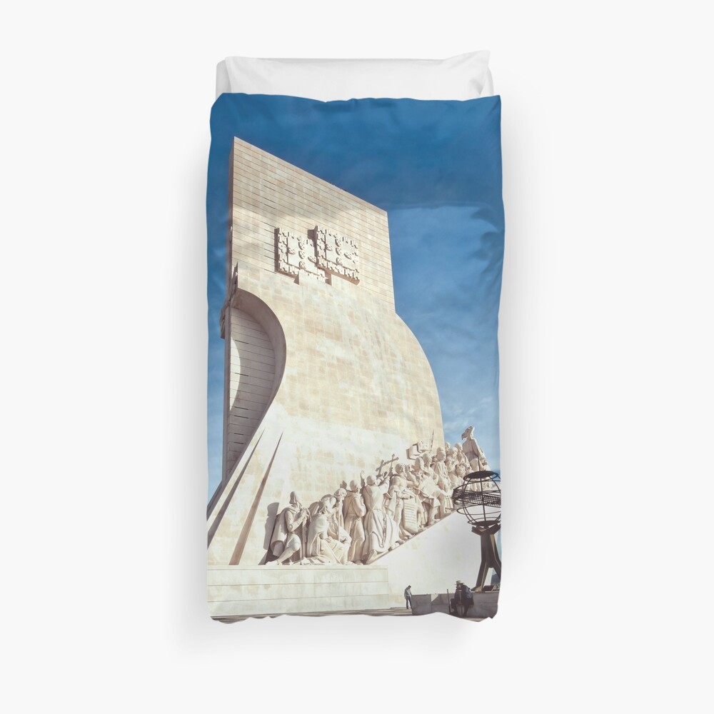 Monument to the Discoveries Duvet Cover