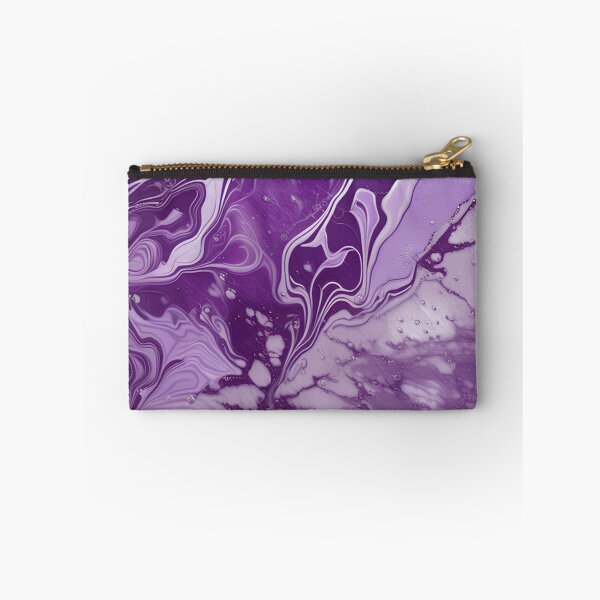Item preview, Purple & White Marble Symphony #7 designed and sold by BirdsnStuff.
