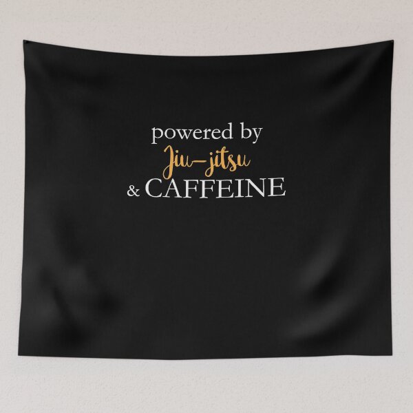 Item preview, Powered By Jiu Jitsu And Caffeine designed and sold by theredteacup.