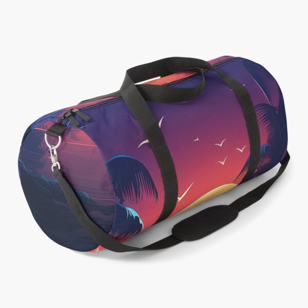 Item preview, Cosmic Coastline: Sunset Serenity in Synthwave designed and sold by Mullet Monkey.