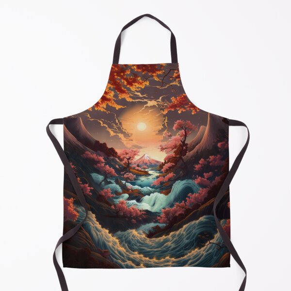 Item preview, Mount Fuji, Japan - Edo Period Japanese Landscape designed and sold by solrevolver.