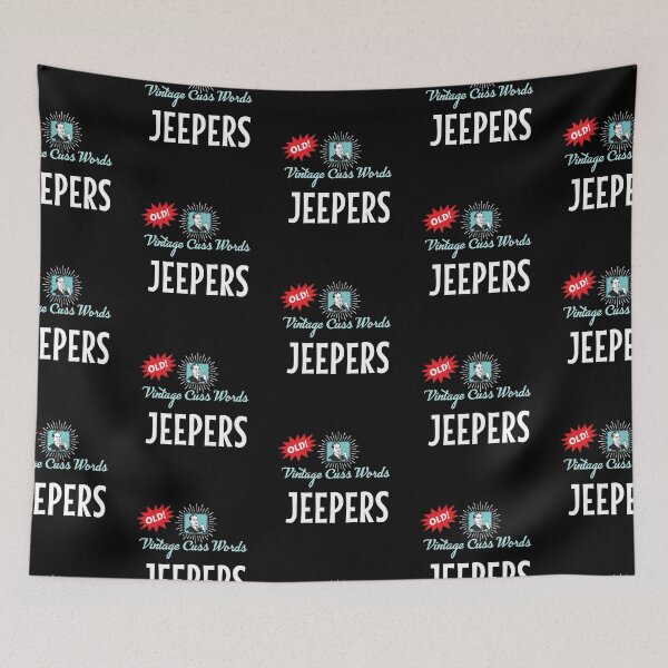 Item preview, Vintage Cuss Words Jeepers designed and sold by twHistory.