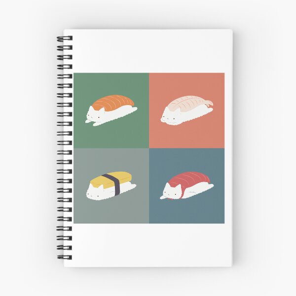 Item preview, Sushi Cat 2x2 designed and sold by ilovedoodle.