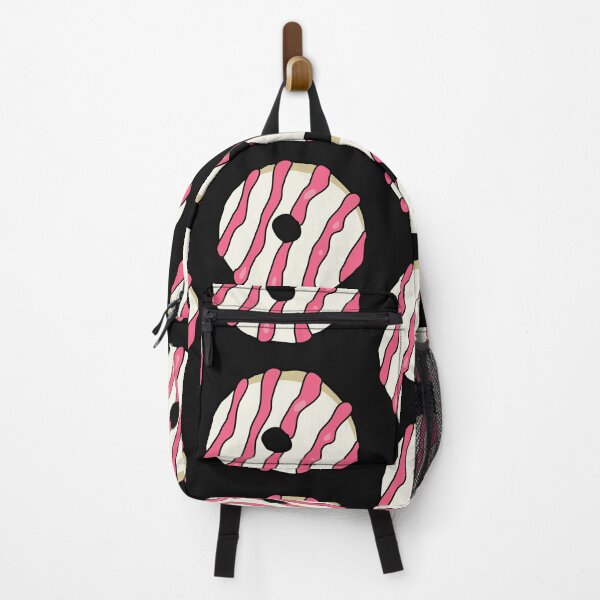 Item preview, Delicious donut with white icing and pink simpson style duce designed and sold by Denisse diseno.