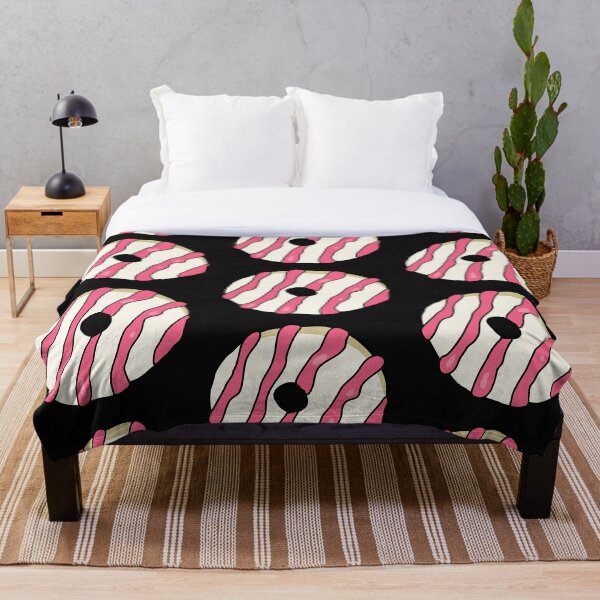 Item preview, Delicious donut with white icing and pink simpson style duce designed and sold by Denisse diseno.