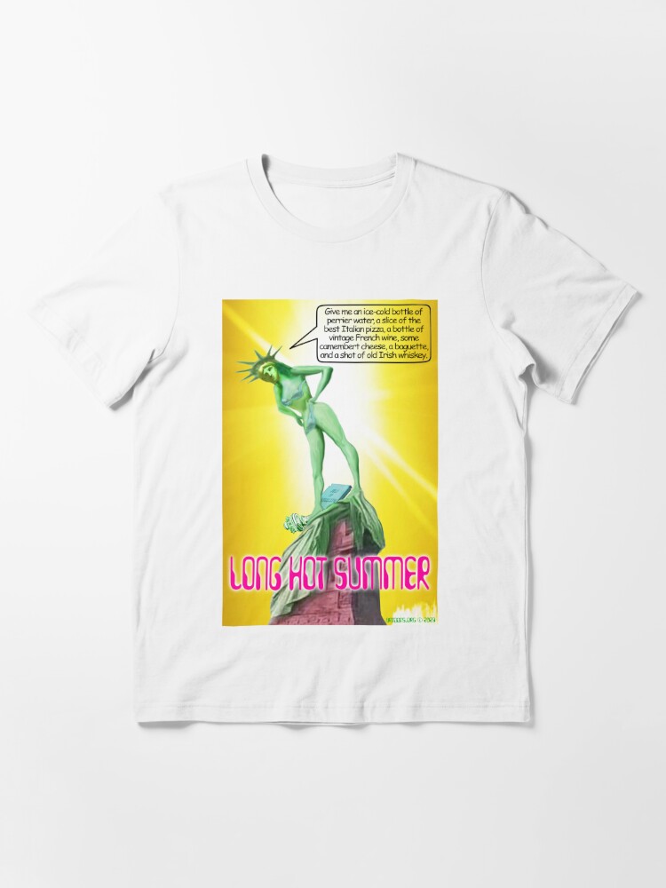 Essential T-Shirt, Long Hot Summer designed and sold by Artoons-org