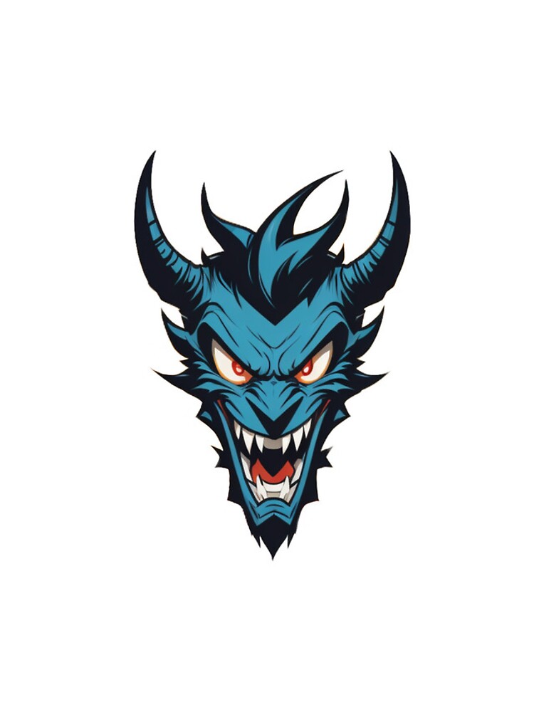 Thumbnail 4 of 4, Samsung Galaxy Phone Case, Blue Devil designed and sold by HellfireThreads.