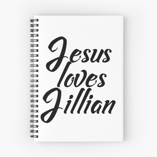 Item preview, Jesus loves Jillian designed and sold by Shalomjoy.