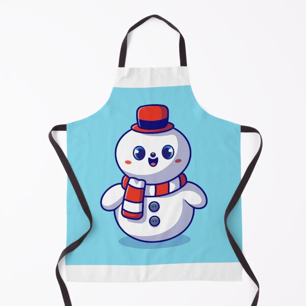 Item preview, Snowy Smiles: Cute Snowman Cartoon Illustration designed and sold by hjian8219.