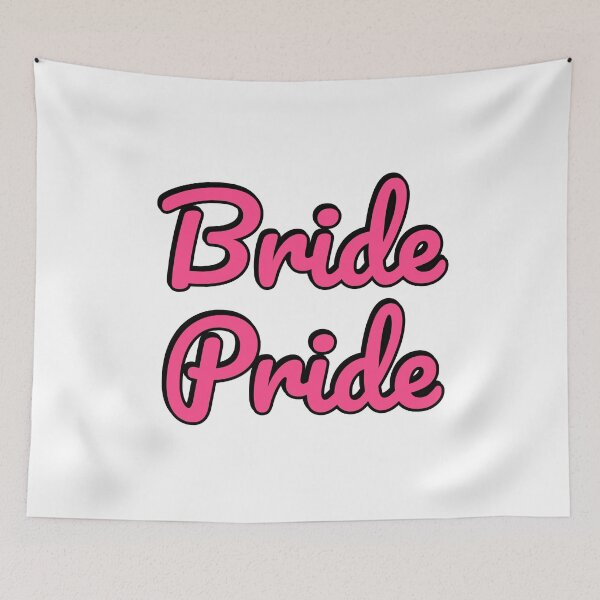 Item preview, Bride Pride  - lesbian bride gay marriage designed and sold by Inspirationmotivation.