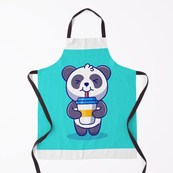 Item preview, Panda Perks: Cute Panda Drinking Coffee - Adorable Illustration designed and sold by hjian8219.