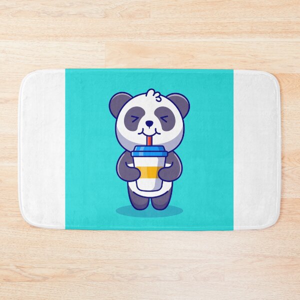 Item preview, Panda Perks: Cute Panda Drinking Coffee - Adorable Illustration designed and sold by hjian8219.