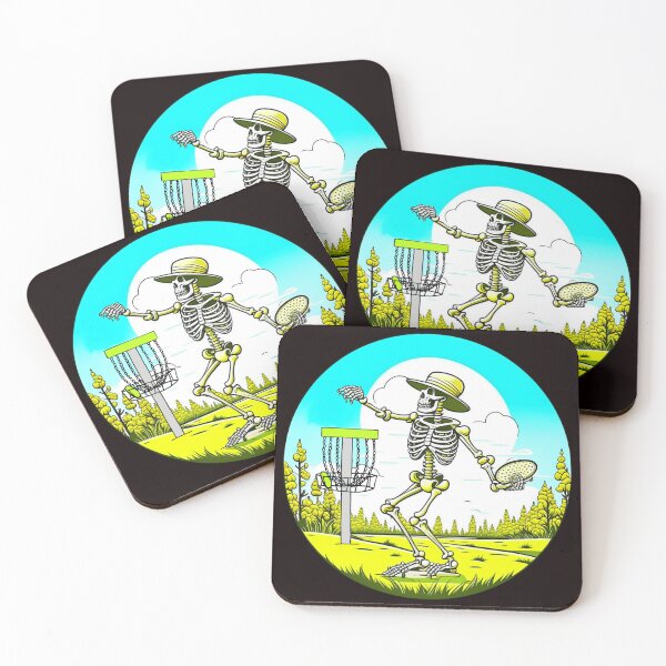 Item preview, Skeleton Playing Disc Golf designed and sold by wheresthekarma.