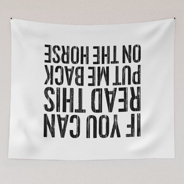 Item preview, If You Can Read This Put Me Back On The Horse designed and sold by deepstone.