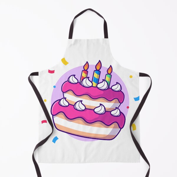 Item preview, Sweet Celebration: Cute Birthday Cake Party - Cartoon Illustration designed and sold by hjian8219.