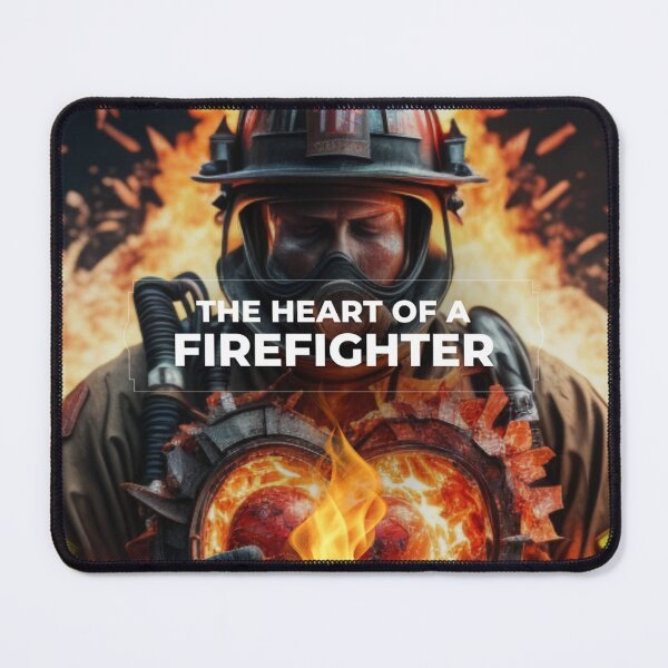 Item preview, The Heart of a Firefighter designed and sold by FiremanSource.