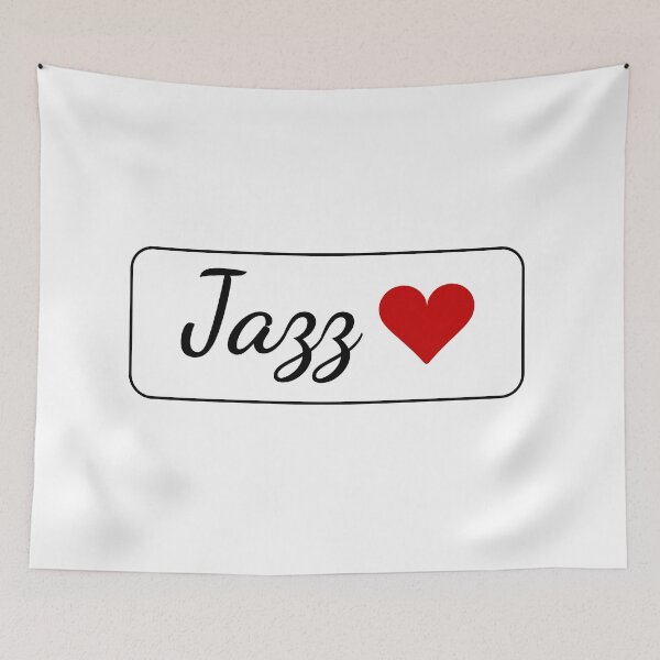 Item preview, I heart jazz - I love jazz - international jazz day designed and sold by Inspirationmotivation.