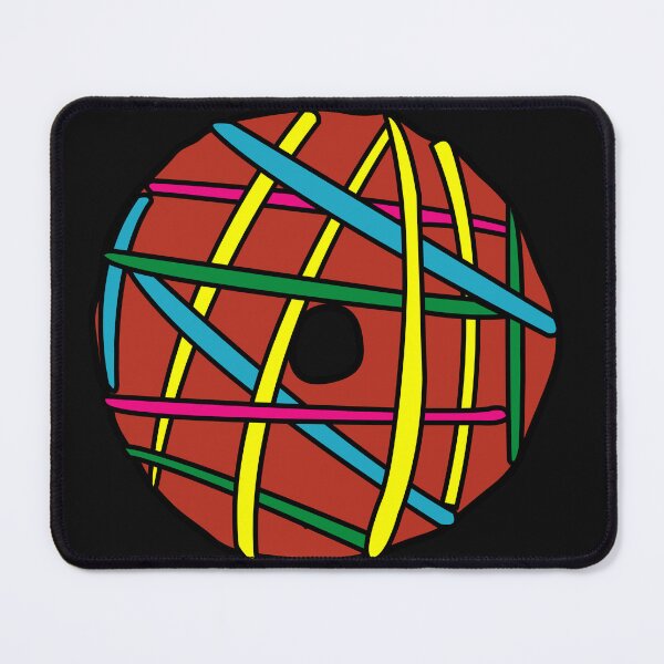 Item preview, Delicious chocolate donut with colored candies in the Simpsons style designed and sold by Denisse diseno.