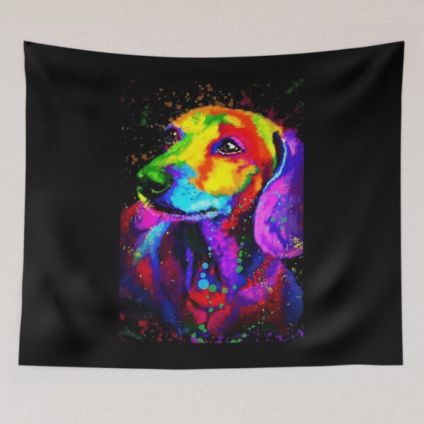 Item preview, Dachshund Dog popart art Hardcover Journal 	 designed and sold by yutvlgskiz27.