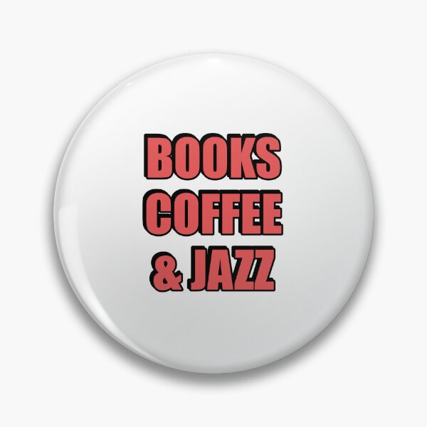 Artikelvorschau, Bücher über Kaffee und Jazz – begeisterter Leser, Kaffeeliebhaber und Jazzfan entworfen und verkauft von Inspirationmotivation.