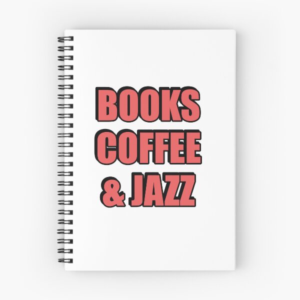 Item preview, Books coffee and Jazz - avid reader coffee lover jazz fan designed and sold by Inspirationmotivation.