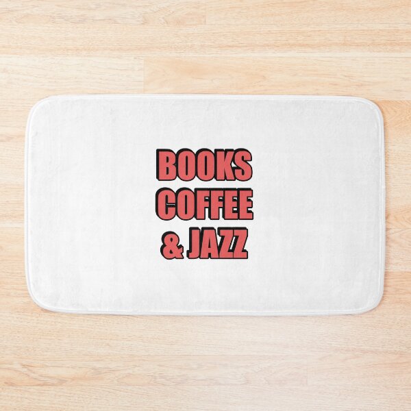 Item preview, Books coffee and Jazz - avid reader coffee lover jazz fan designed and sold by Inspirationmotivation.