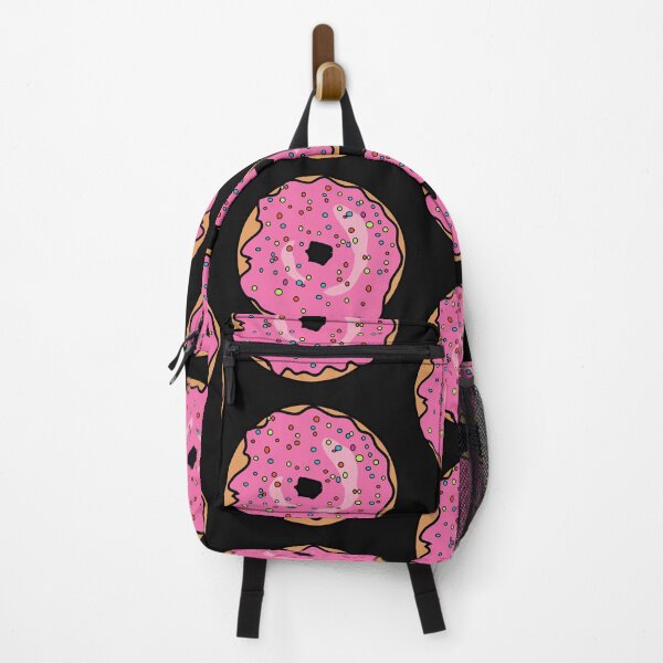 Item preview, Delicious donut with pink candy on top and simpsons style sprinkles designed and sold by Denisse diseno.