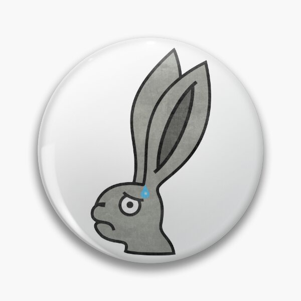 Item preview, Worried bunny rabbit designed and sold by MargiKnights.