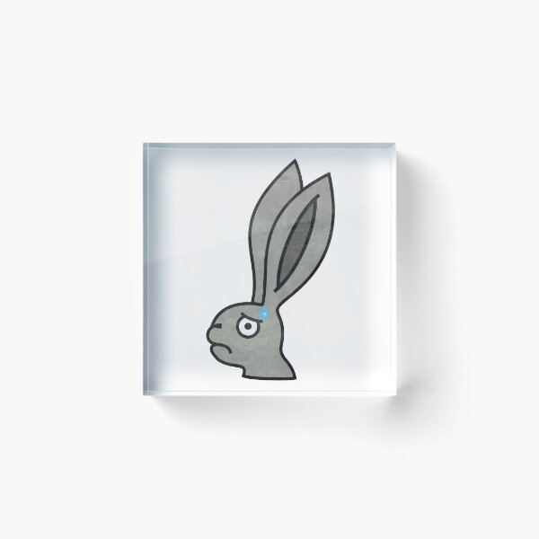 Item preview, Worried bunny rabbit designed and sold by MargiKnights.