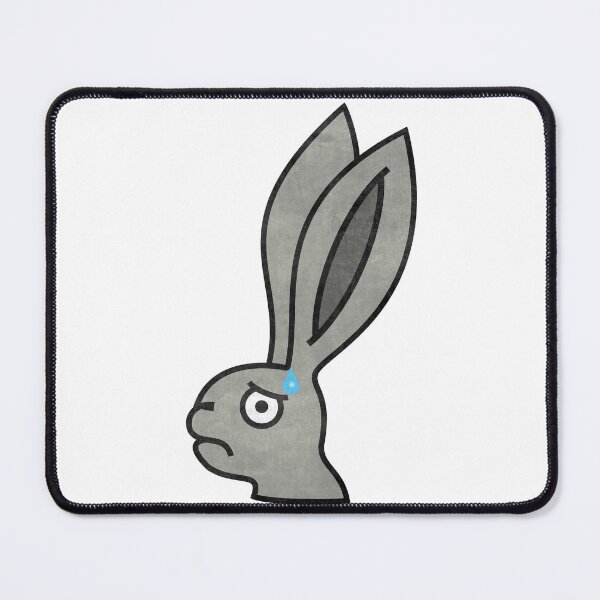 Item preview, Worried bunny rabbit designed and sold by MargiKnights.