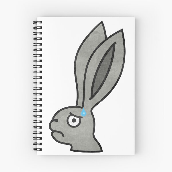Item preview, Worried bunny rabbit designed and sold by MargiKnights.