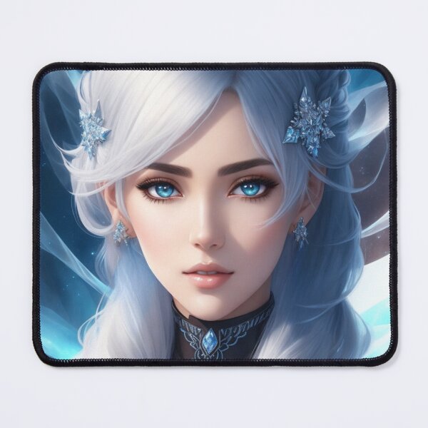 Item preview, Anime Character - Arctic Aura: Unravel the Secrets of the Anime Warrior designed and sold by Kumahimeco.