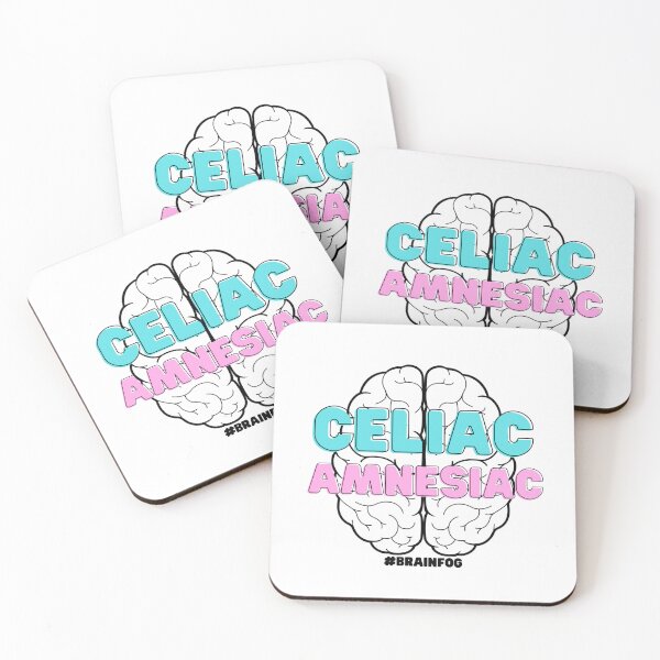 Item preview, Celiac Amnesiac Brain Fog (dark) designed and sold by CeliacAmnesiac.