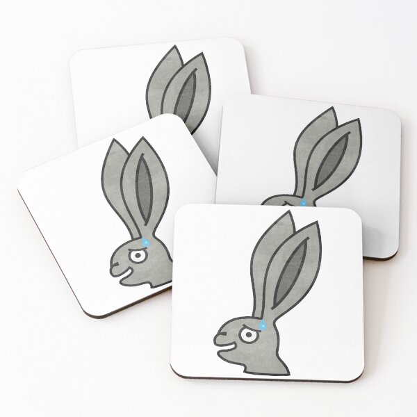 Item preview, Nervous bunny rabbit designed and sold by MargiKnights.