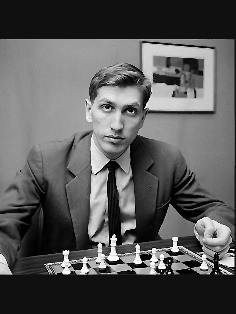 Bobby Fischer King of Chess Art Board Print by LoveGalBlackTan