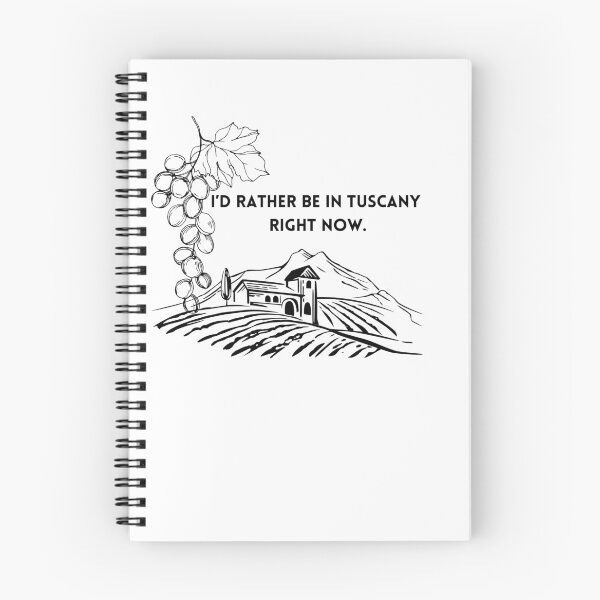 Item preview, I’d rather be in Tuscany Italy, vineyard wine lovers wine lovers gift bag, shirt, sticker, Cup, mug designed and sold by Paintingladycat.