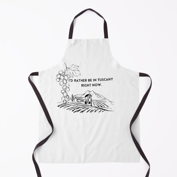 Item preview, I’d rather be in Tuscany Italy, vineyard wine lovers wine lovers gift bag, shirt, sticker, Cup, mug designed and sold by Paintingladycat.