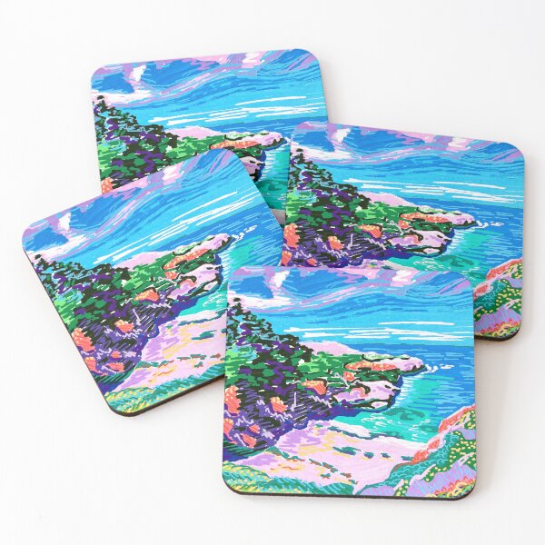 Item preview, China Cove Beach designed and sold by Key and Sea Creative.